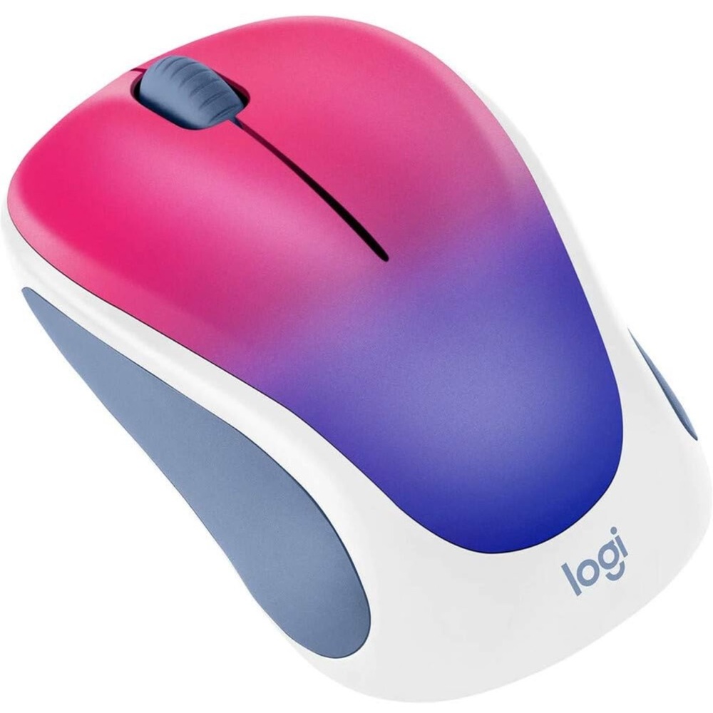 Logitech Gradient Wireless Mouse - Pink and Purple